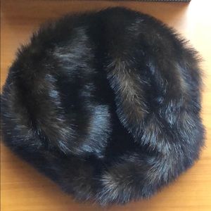 Fur Hat and Scarf Set